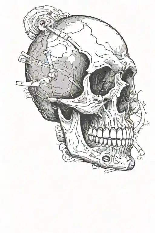 No Quarter Skull
