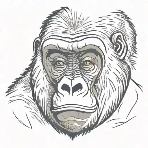 Gorilla Face