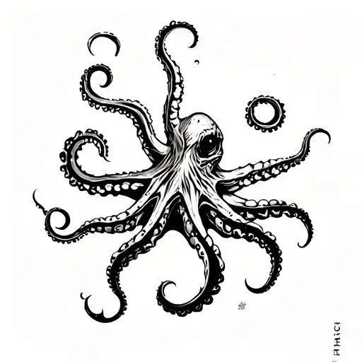 Detailed Kraken Hand