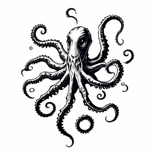 Detailed Kraken Hand