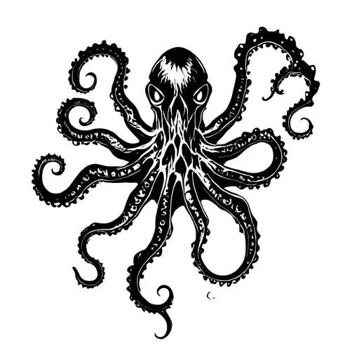 Detailed Kraken Hand