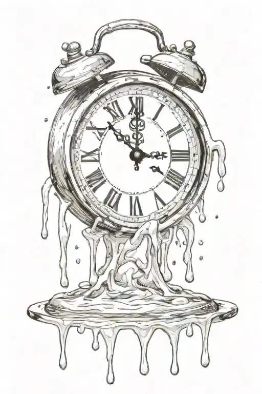 Melting Clock
