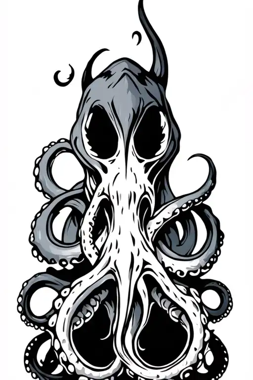 Kraken Black And Grey
