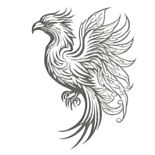 Phoenix With Scale