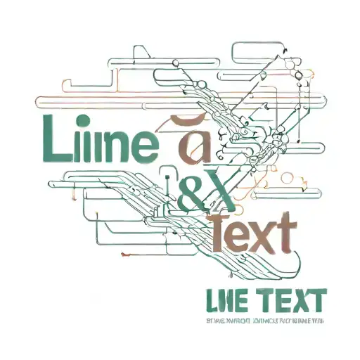 Line And Text