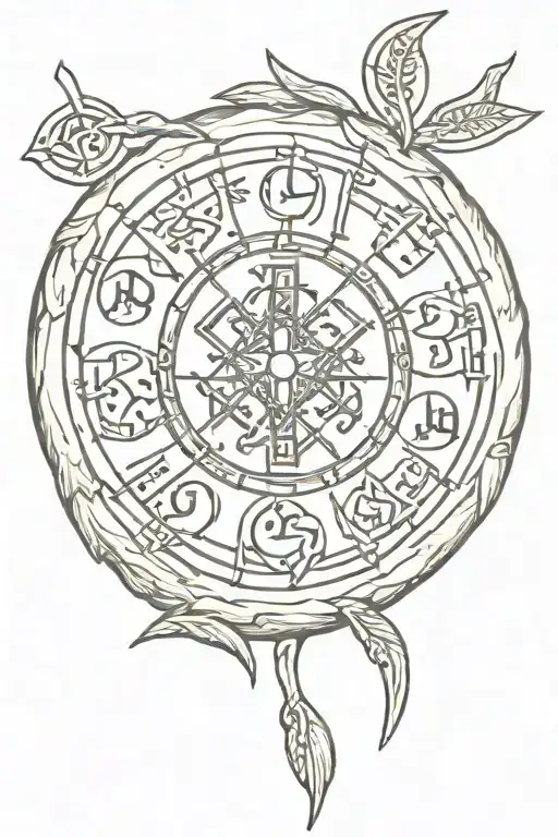 Nordic Runes Engraved