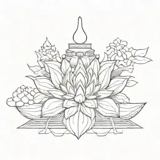 Buddhist Petal Structure