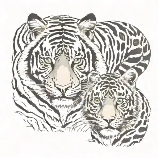 Tiger And Leopard