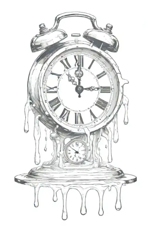 Melting Clock