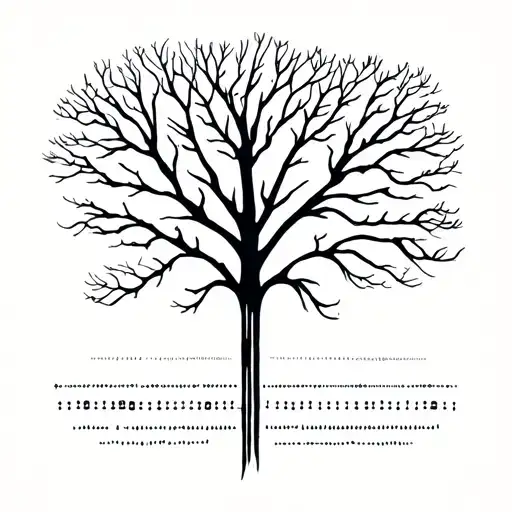 Oak Tree And Morse Code