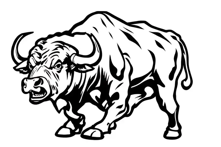 Attacking Bull Chicano