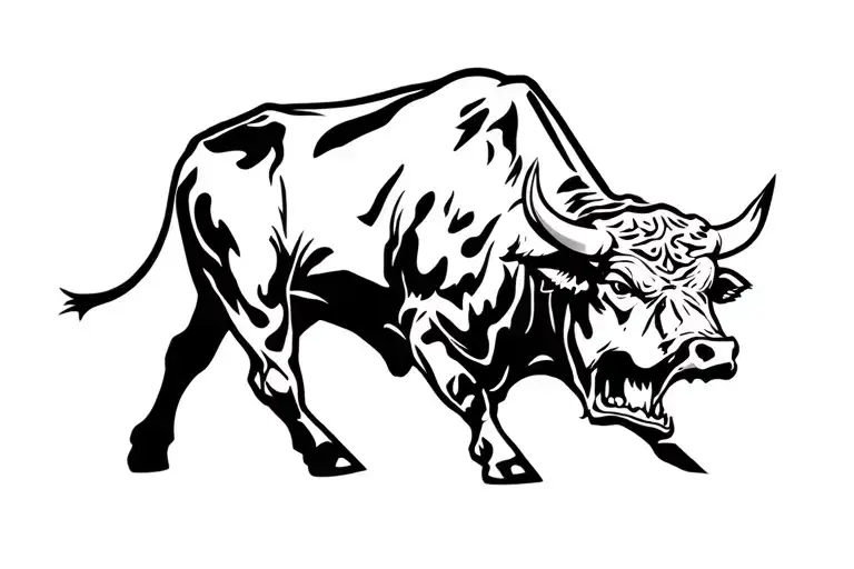 Attacking Bull Chicano