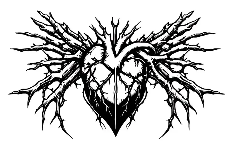 Mechanical Heart With Veins