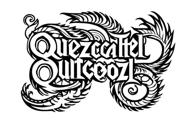 Quetzalcoatl With The Word