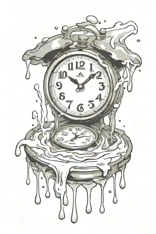 Melting Clock