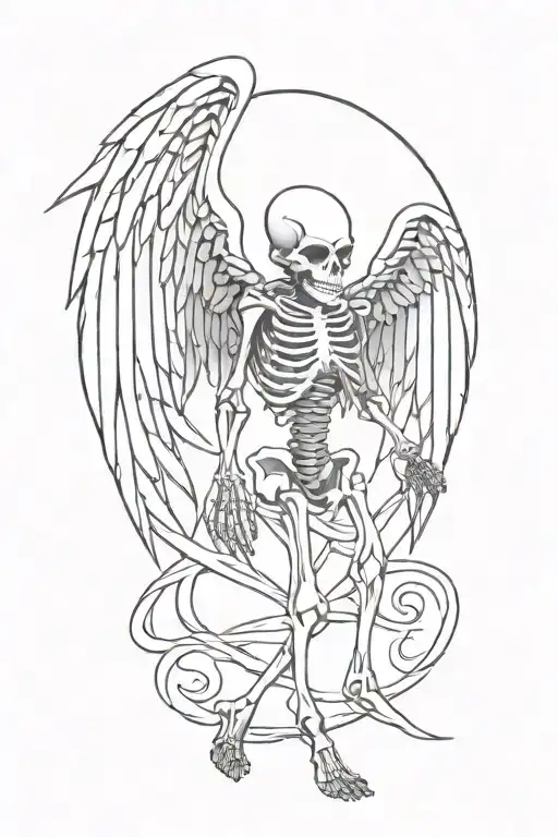 Skeleton Angel