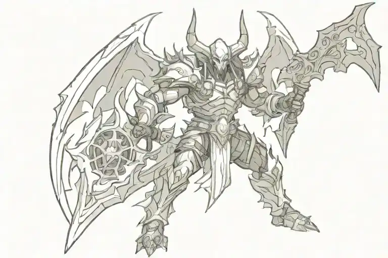 Diablo Video Game Character