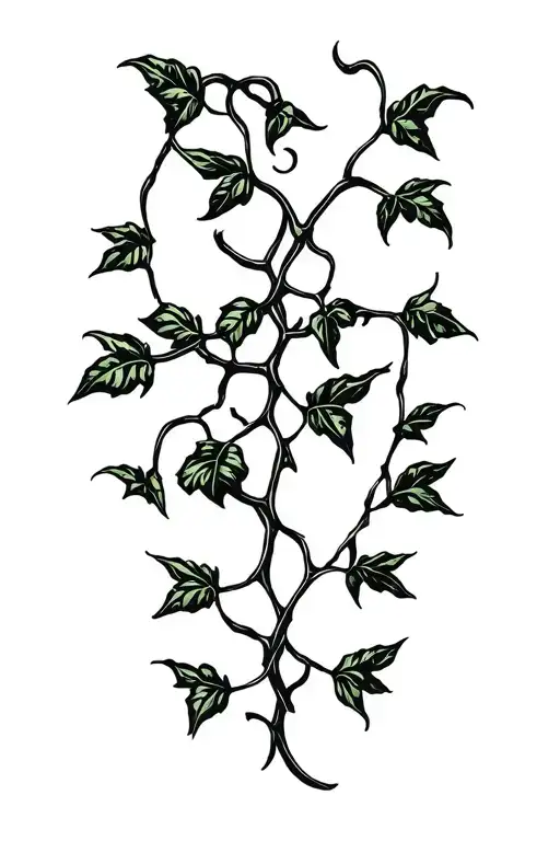 Poison Ivy Vine Wrapped
