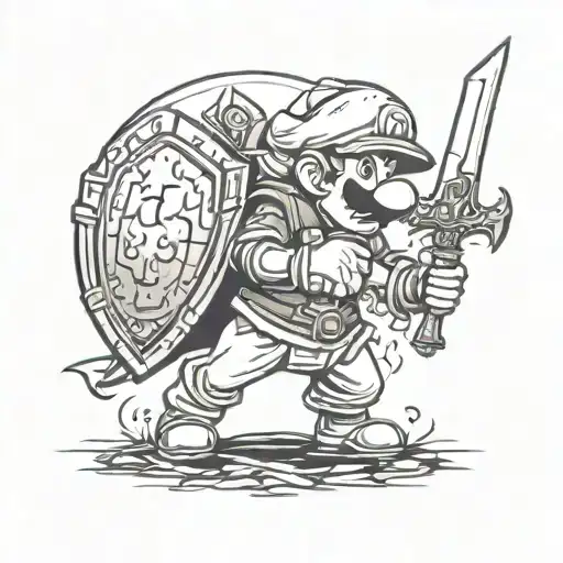 Super Mario Dark Souls