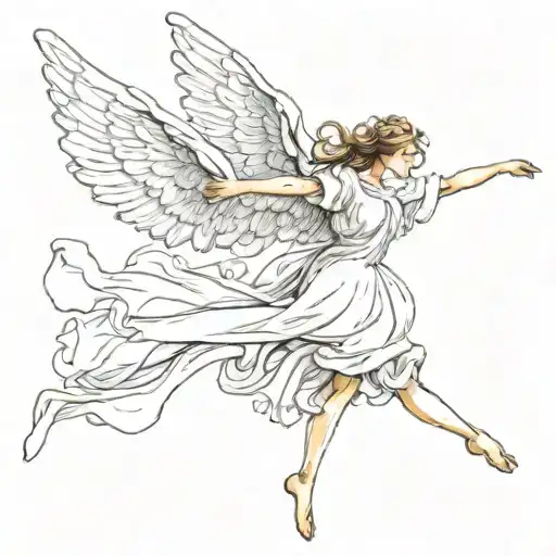 An Angel Dancing