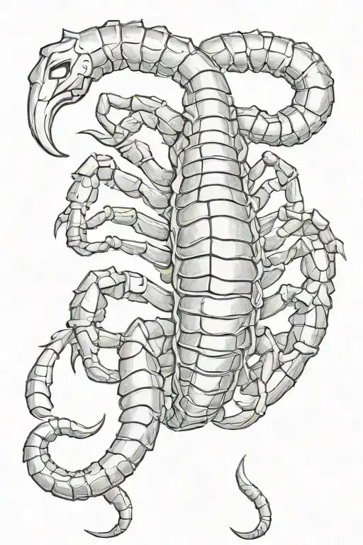 Scorpion Rock Statur