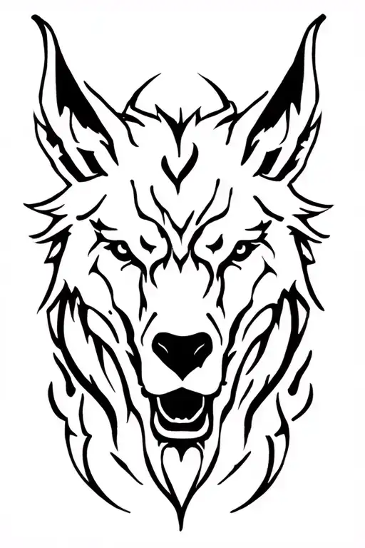 Calm But Beast Shadowed