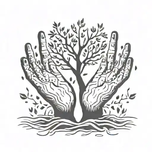 Tree And Hands To Forces The Smile