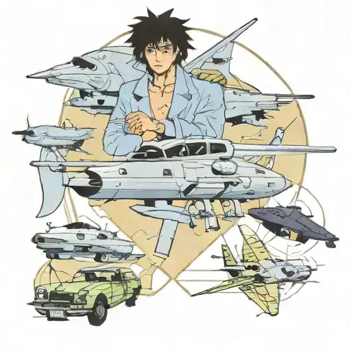 Cowboy Bebop 80S Anime Aesthetic Swordfish
