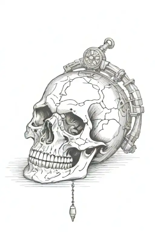 Skull Pendulum