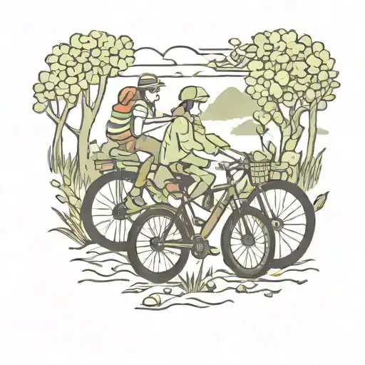 Bikes Nature Friends Alcohol Addiction