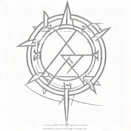 Enki God Symbol In Alchemy