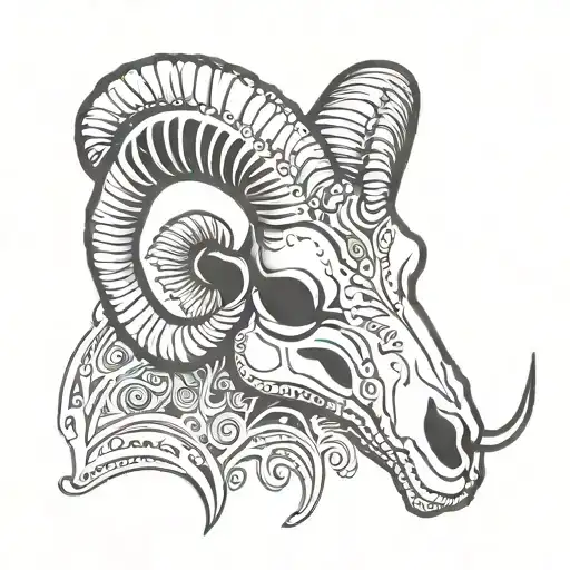 Ram Skull Indic