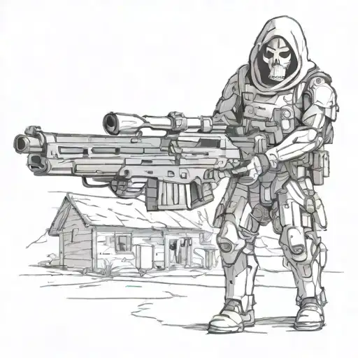 Reaper With Shotgun