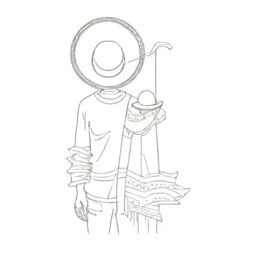 Switch The Head Arc For The Photo For A Mexican Sombrero Hat