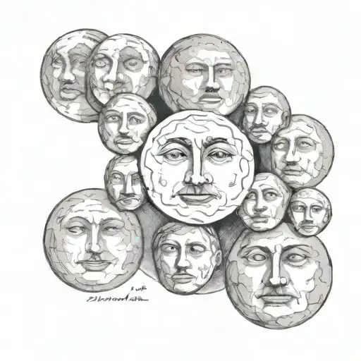 Faces Of The Moon
