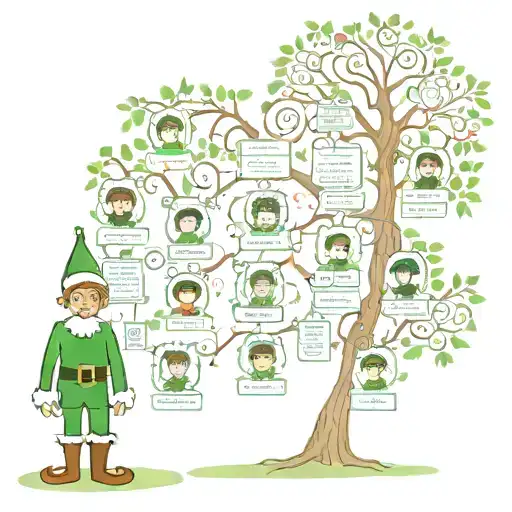 Elf And Family Tree