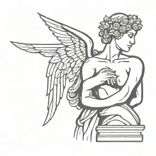 Statue Of Love And Psyche