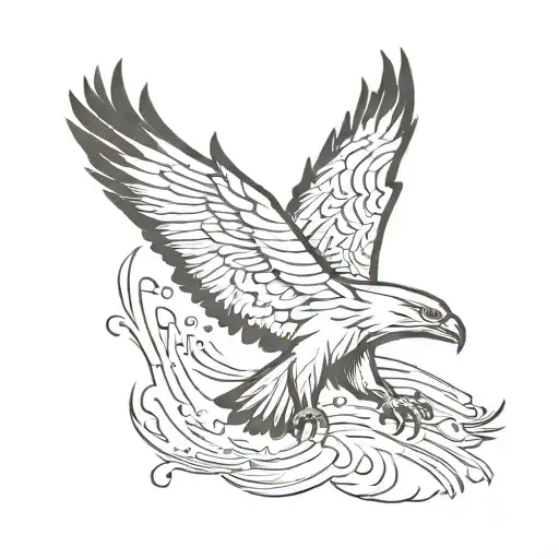 Eagle Flying