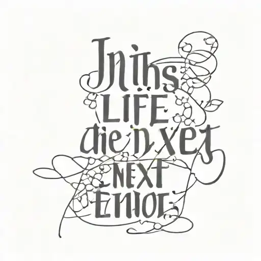 Quote ' In This Life And The Next' Em