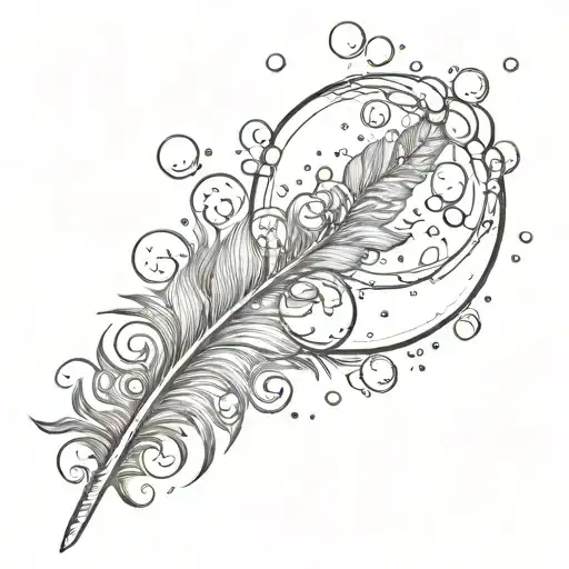 Bubble And Feather