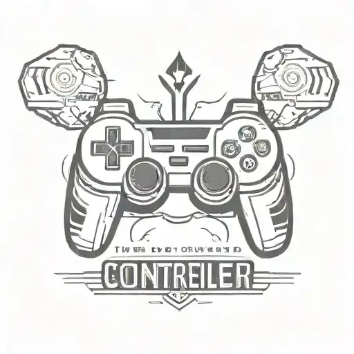 Controller Logo That Says Pure Gaming