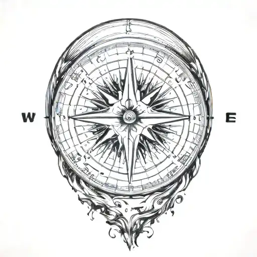 Compass That Becomes Liquid