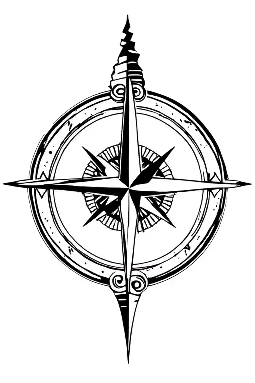 Heraldry And Compass