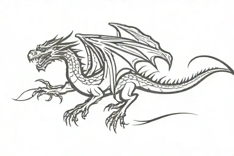 Dragon Flying