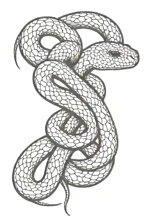 Snake Intertwened