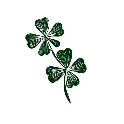 Irish Clover Tattoo Inspired