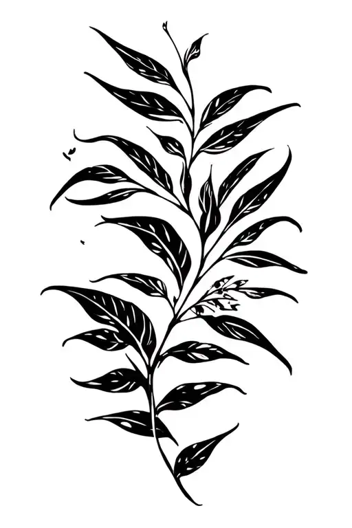 Nature Inspired Tattoo Foliage