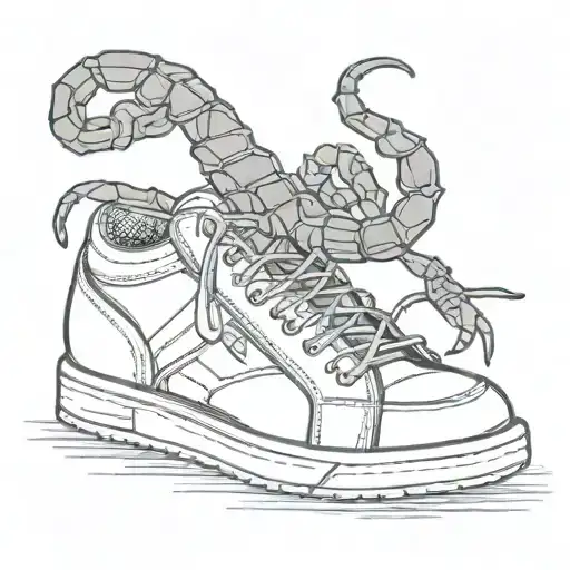 Scorpion In Shoe