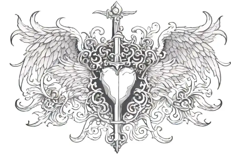 Sword Scales Brain Heart Devil And Angel Wi Started Story