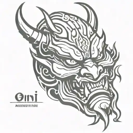 Oni Demon Mask